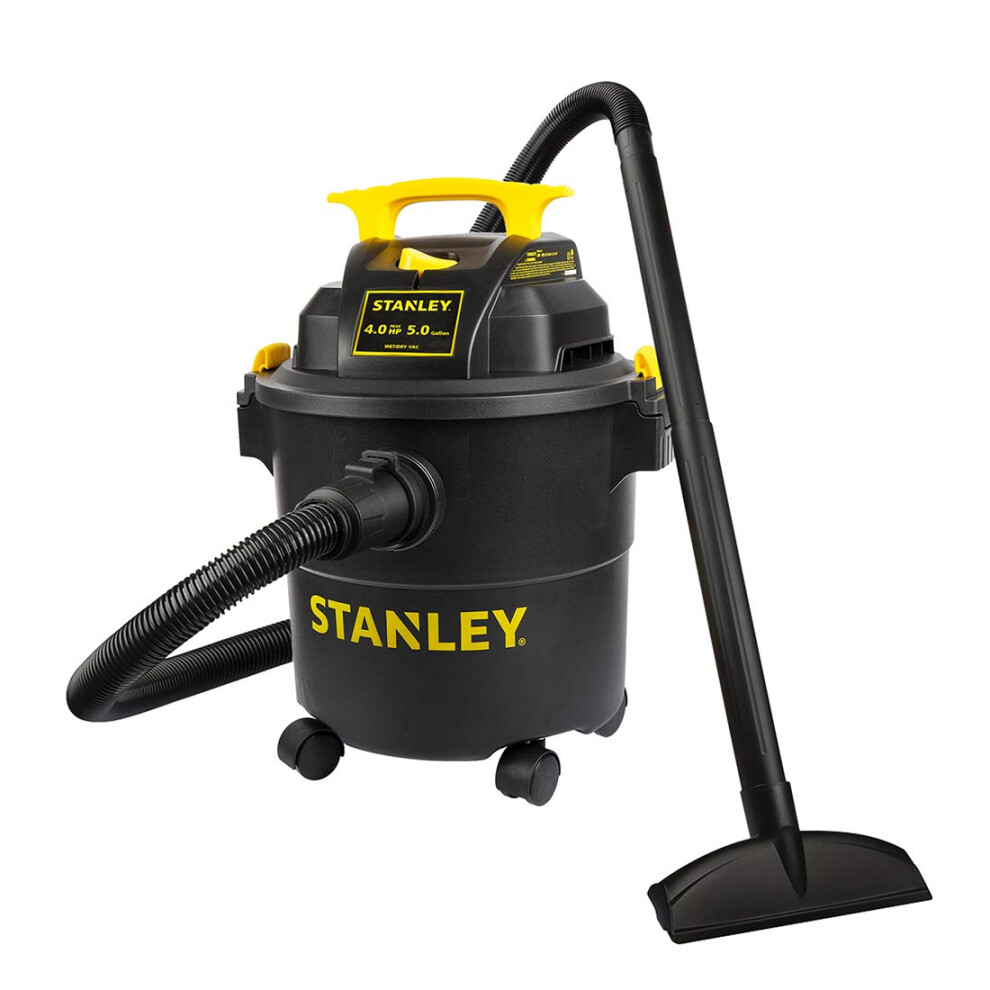 Stanley SL18115P WetDry Vacuum  5 Gallon  4 Horsepower  40 HP AC  Black