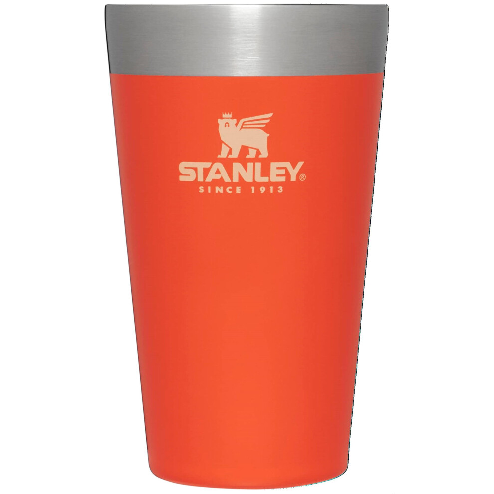 Stanley Adventure Stacking Beer Pint 16oz Tigerlily