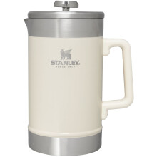 French Press Stanley 48oz avec double isolation, inox, grande capacité, poignée ergonomique, lave-vaisselle