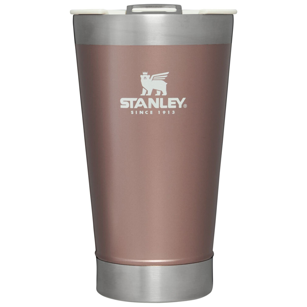 Stanley Classic StayChill Beer Pint 16oz Rose Quartz Glow