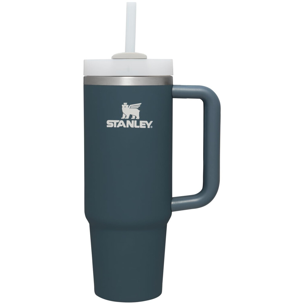 STANLEY The Quencher H20 FlowState Tumbler Soft Matte  30 OZ Stormy Sea