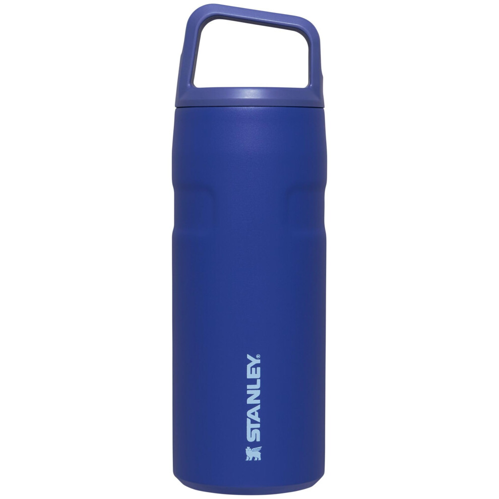 Stanley IceFlow Cap and Carry Water Bottle 16 OZ  Wide Mouth Twist Lid  Lightweight  Leakproof for Travel  Gym  Insulated