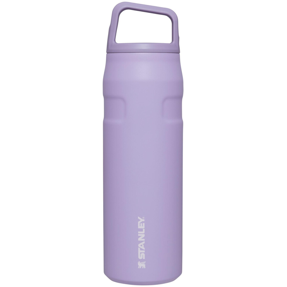 Stanley IceFlow Cap and Carry Water Bottle 24 OZ  Wide Mouth Twist Lid  Lightweight  Leakproof for Travel  Gym  Insulated