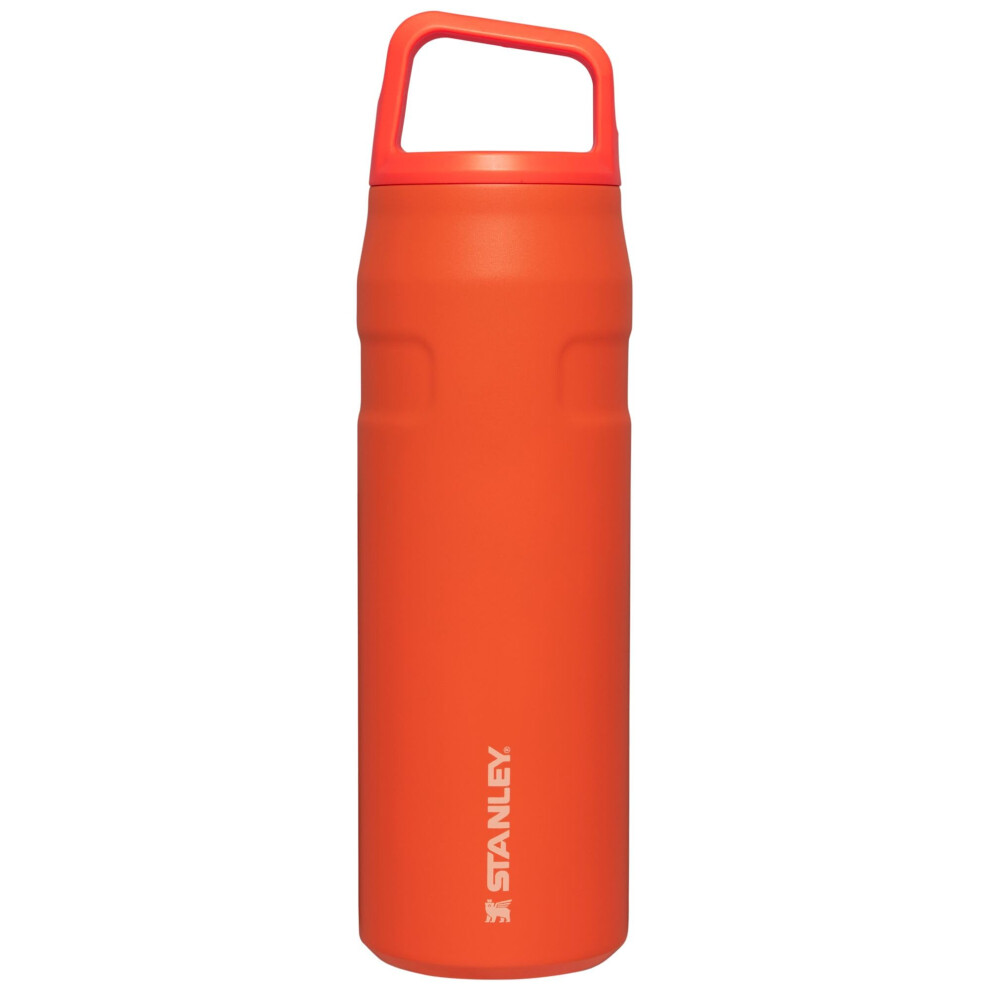 Stanley IceFlow Cap and Carry Water Bottle 24 OZ  Wide Mouth Twist Lid  Lightweight  Leakproof for Travel  Gym  Insulated