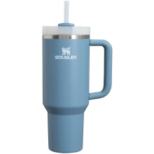Gobelet Stanley Quencher H2.0 avec poignée 40 oz | Couvercle à vis avec paille incluse | Étanche & compatible avec porte-gobelet
