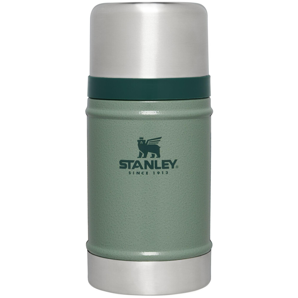 Stanley Legendary Classic Food Jar 24 OZ Hammertone Green