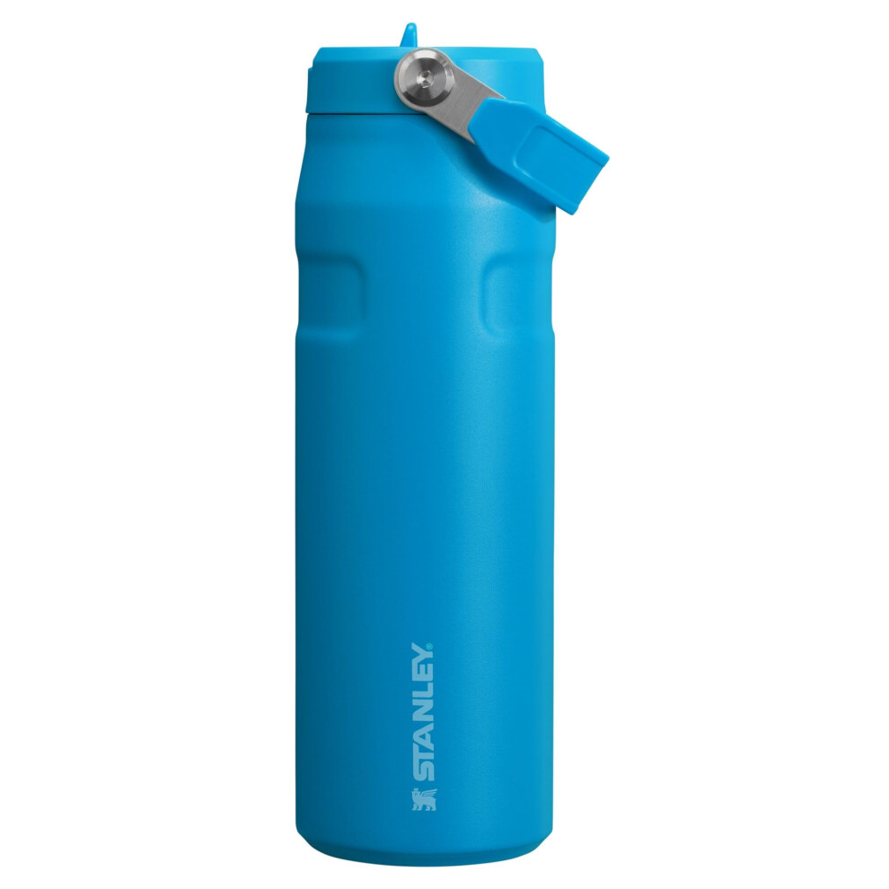 Stanley IceFlow Flip Straw 20 Water Bottle 24 OZ  BuiltIn Straw with Larger Opening  Lightweight  LeakResistant  Insulate