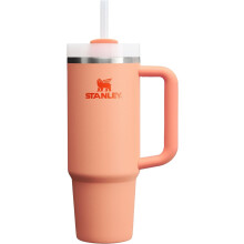 STANLEY Nectarine Quencher H2.0 Tumbler Isotherme Acier Inox 40 oz avec Couvercle et Paille
