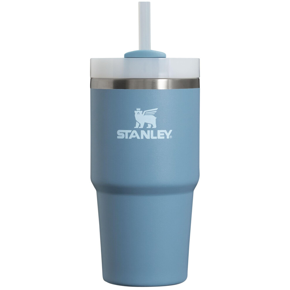 Stanley Quencher H20 Tumbler with Handle 20 oz  Screw Off Lid with Included Straw  Leakproof  Car Cupholder Compatible for T