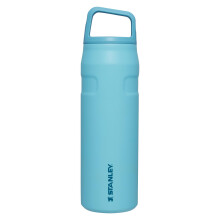 Botella de Agua Stanley IceFlow Cap and Carry+ 24 OZ | Tapa de Rosca | Ligera y a Prueba de Fugas