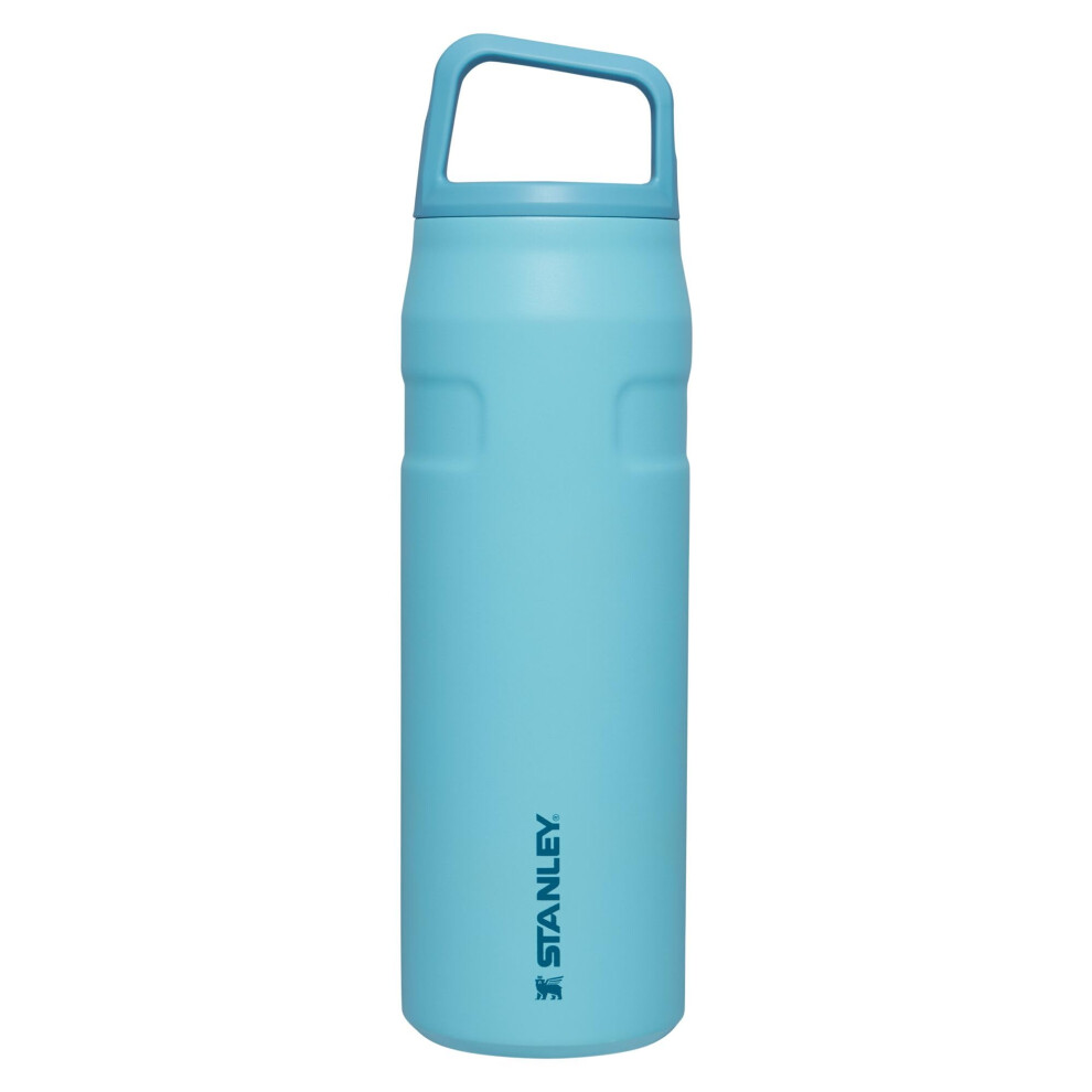 Stanley IceFlow Cap and Carry Water Bottle 24 OZ  Wide Mouth Twist Lid  Lightweight  Leakproof for Travel  Gym  Insulated