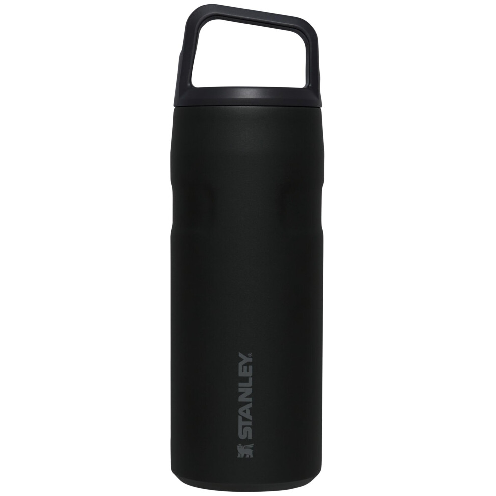 Stanley IceFlow Cap and Carry Water Bottle 16 OZ  Wide Mouth Twist Lid  Lightweight  Leakproof for Travel  Gym  Insulated