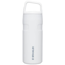 Botella de agua Stanley IceFlow Cap and Carry+ 16 OZ | Tapa de boca ancha | Ligera y a prueba de fugas