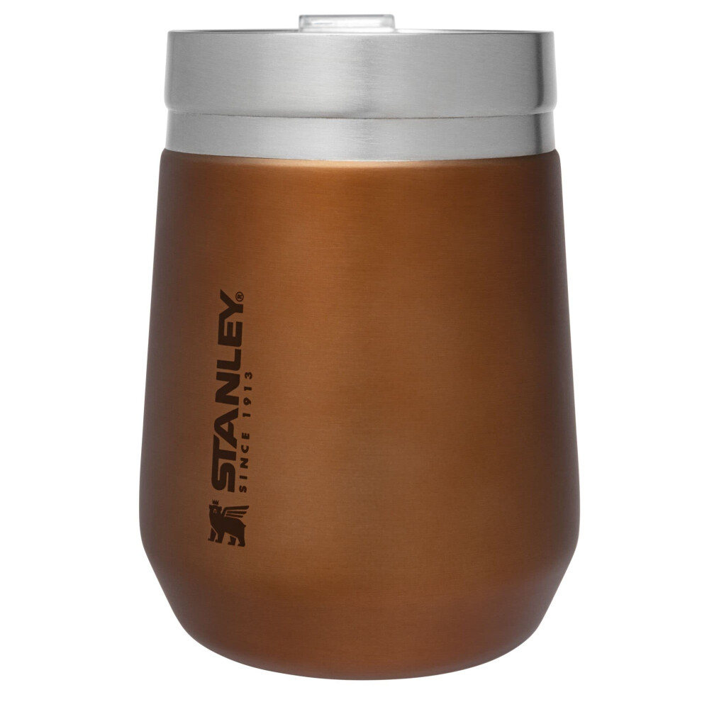 Stanley Aluminum Insulated GO Wine and Beverage Tumbler Maple 10OZ