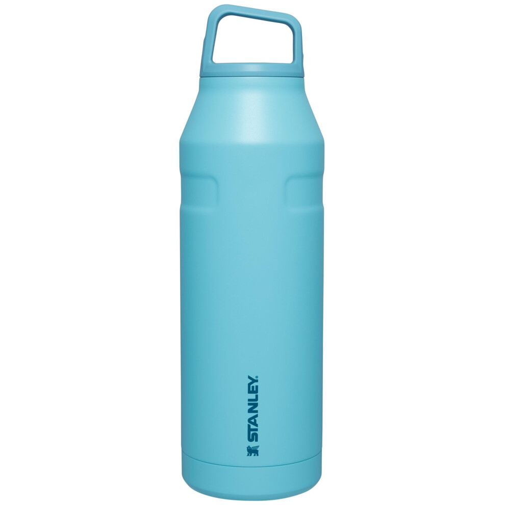 Stanley IceFlow Cap and Carry Water Bottle 50 OZ  Wide Mouth Twist Lid  Lightweight  Leakproof for Travel  Gym  Insulated