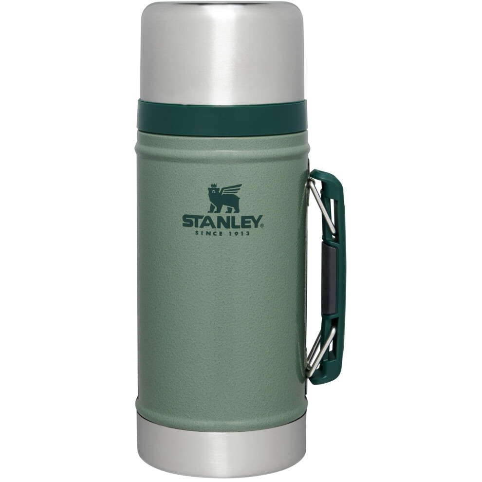 Stanley Vacuum Insulated Large Food Jar  188 Stainless Steel Food Jar for Cold and Hot Food  Soup Thermos with Leak Proof Lid D