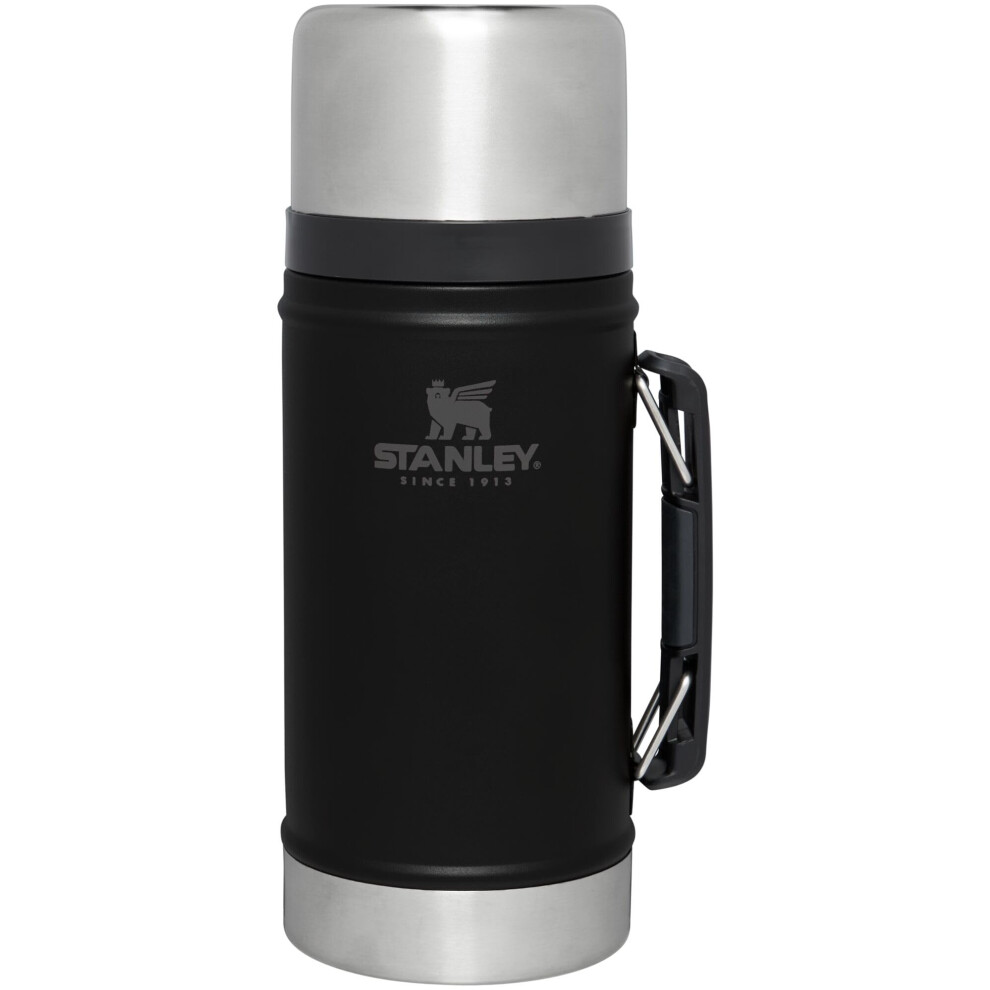 Stanley Vacuum Insulated Large Food Jar  188 Stainless Steel Food Jar for Cold and Hot Food  Soup Thermos with Leak Proof Lid D