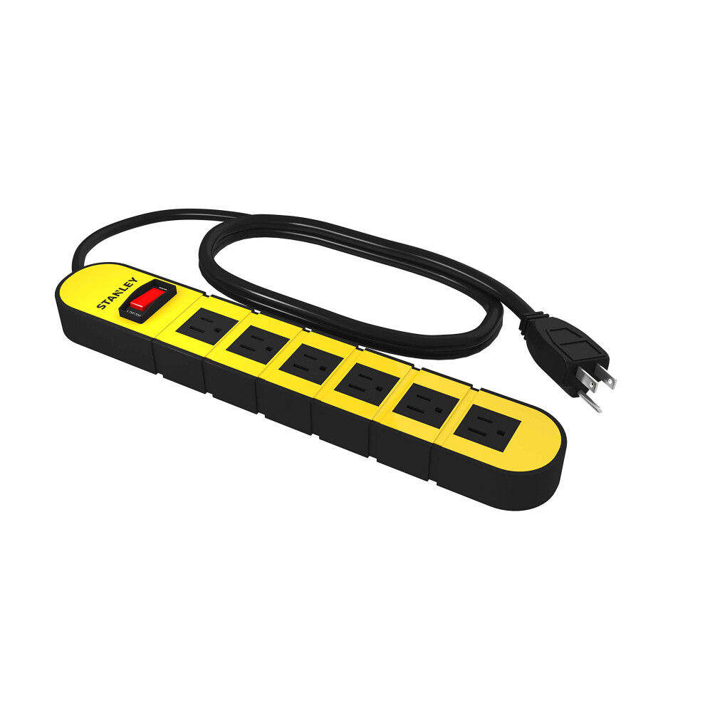 Stanley 31605 ShopMax PS 6Outlet Metal Power Strip