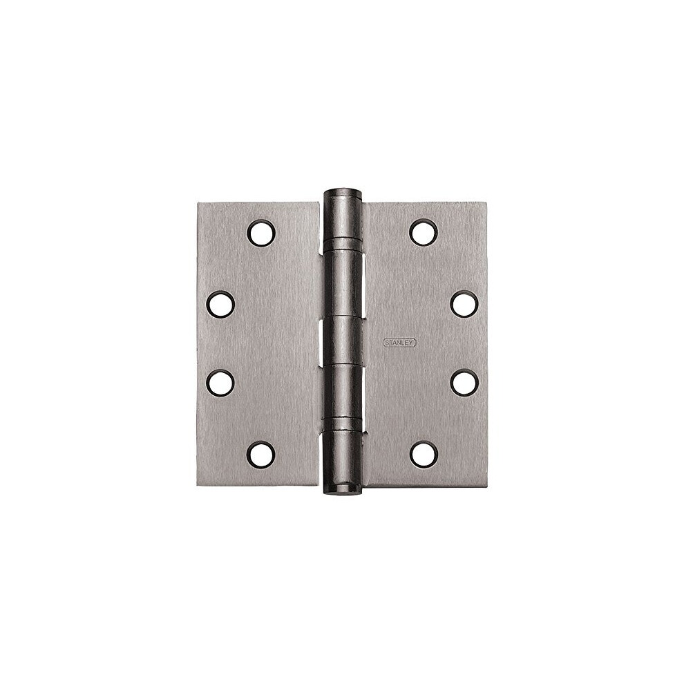 Stanley FBB179 45 inch x 45 inch Box of 3Hinges Ball Bearing Hinges 26DSatin Chrome Finish