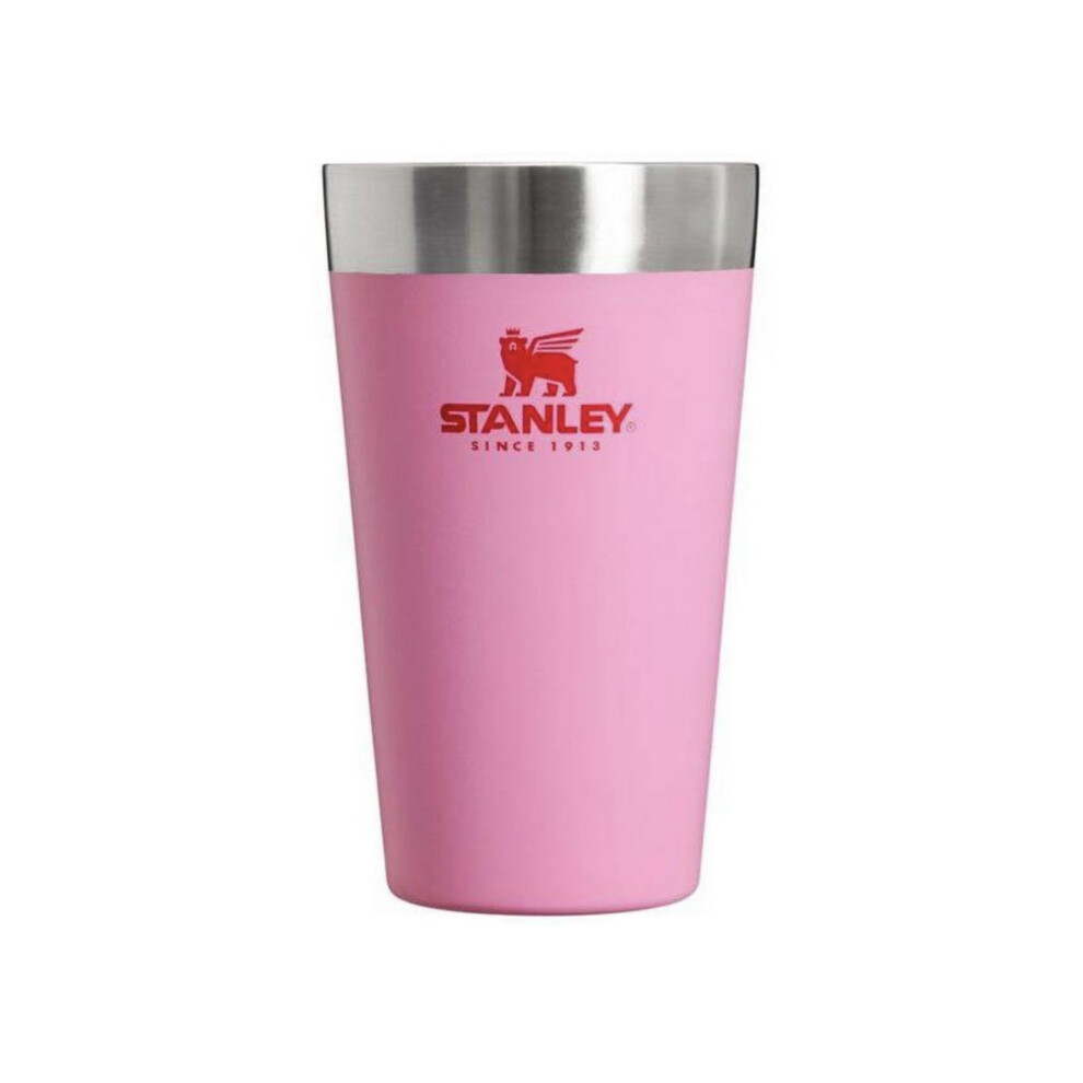 STANLEY 16 oz Adventure Stainless Steel Everyday Stacking Pint  Cotton Candy