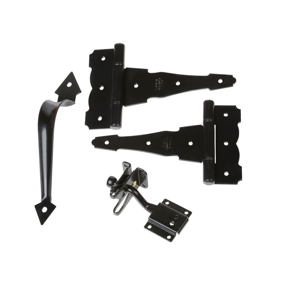 Stanley Hardware S824334 CD1308 Decorative Gate Kit in Black