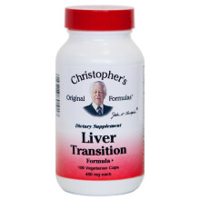 Christopher's Original Formulas, Leber Übergangsformel, 450 mg, 100 vegetarische Kapseln