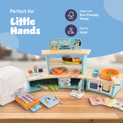 Bluey Bluey Tabletop Restaurant Playset Pretend Play Kitchen Toy 2
