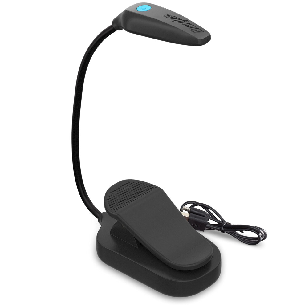 ENERGIZER Rechargeable LED Book Light FLEX  3 Modes  Warm Light Clip On Reading Light with Flexible Neck for Reading in Bed USB