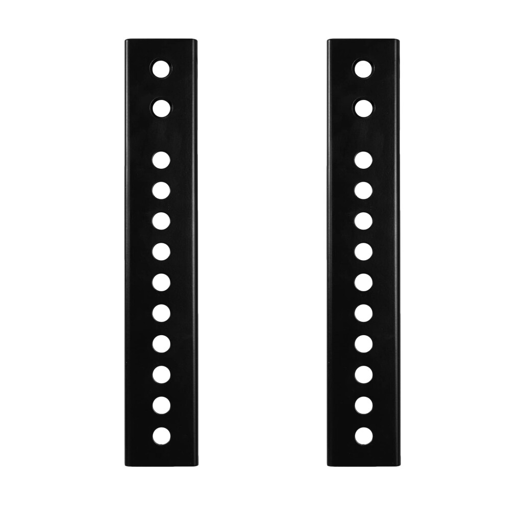 VIVO Vertical VESA Extender Plate Bracket Kit Designed for Low VESA Pattern TVs  Fits TV Ceiling Mounts  2 Brackets  Black  MOUN