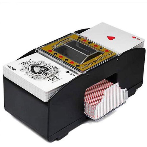 Automatic Shuffling Machine - Two Decks Can Be Shuffled