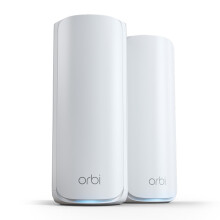 NETGEAR Orbi 770 Series TriBand WiFi 7 Mesh System RBE772  Router  1 Satellite Extender  Covers up to 5 500 sq ft  100 D