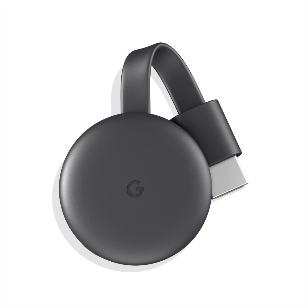 Google Chromecast 3rd Generation Media Streamer Charcoal Spanish Latam Version