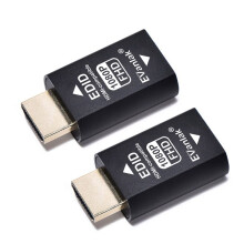EVanlak 3rd Generrtion Hdmi Edid Emulator Passthrough Eliminated Emulator Adapter Work with Mac Thunderbolt to HDMI SwitchesExt
