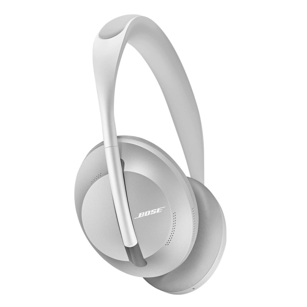 Bose Noise Cancelling Wireless Bluetooth Headphones 700  with Alexa Voice Control  Silver Renewed