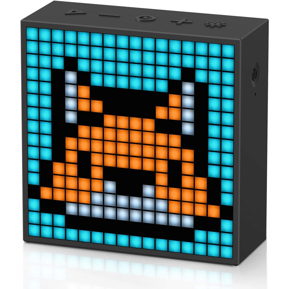 Divoom Timebox Evo Pixel Art Bluetooth Speaker With 16X16 Led Display App Control Cool Animation Frame Gaming Room Setup 722777894827
