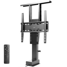 VIVO Motorized TV Stand for 32 to 55 inch Screens Vertical Lift Television Stand with Remote Control Compact TV Mount Bracket
