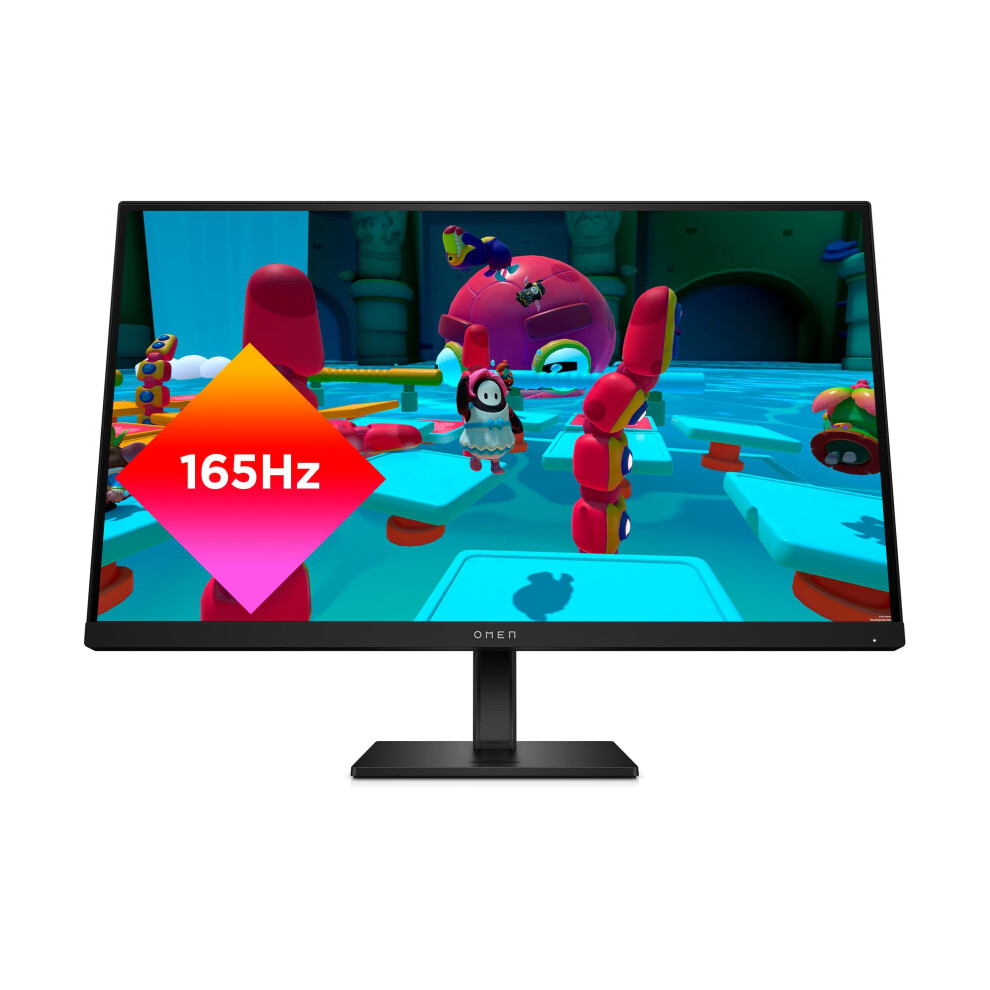 HP OMEN 27q QHD 165Hz Gaming Monitor  QHD Display 2560 x 1440  IPS Panel  99 sRGB  95 DCIP3  169  AMD FreeSync Premium Tec