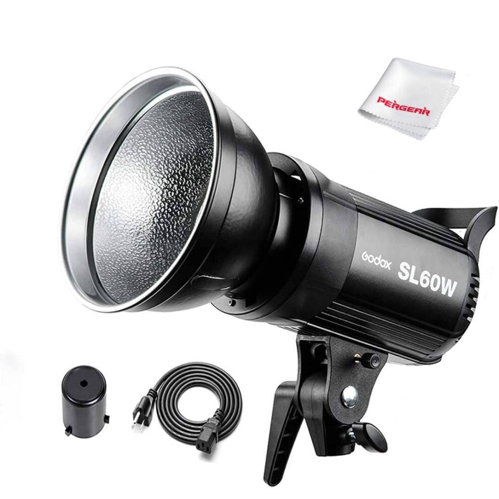 Godox SL60W  Upgrade Version LED Video Light CRI95 Qa90 5600300K Bowens Mount Led Continuous Video Light  433MHz Grouping Sys