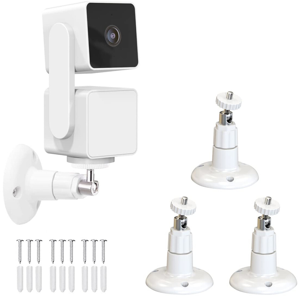 Wall Mount For Wyze Cam Pan V3wyze Cam V3 360 Degree Swivel Adjustable Mount For Wyze Cam Pan Wyze Cam V3v2 And Other Indoor 749877796547