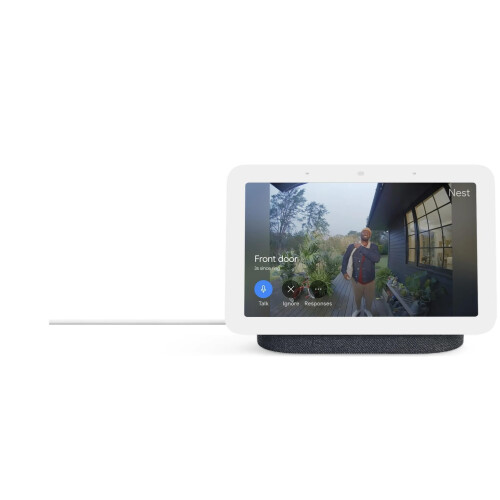Google Google Nest Hub 7    Smart Display 2nd Generation with Google Assistant  Charcoal