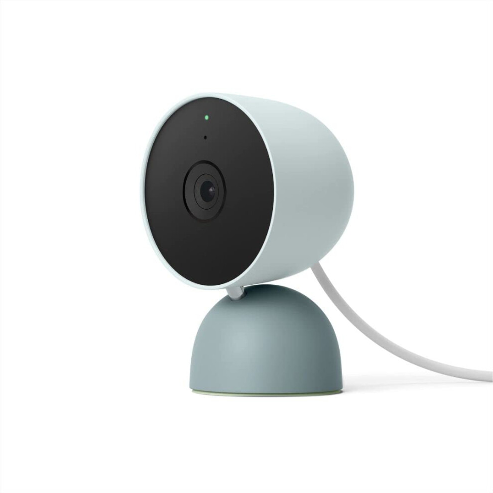 Google Nest Security Cam Wired  2nd Generation  Fog  1080p  Motion Only