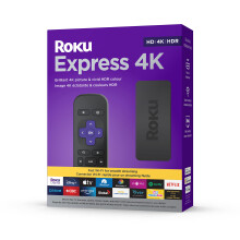 Roku Express 4K 2022 Streaming Media Player HD4KHDR with Smooth Wireless Streaming and Roku Simple Remote with TV Controls