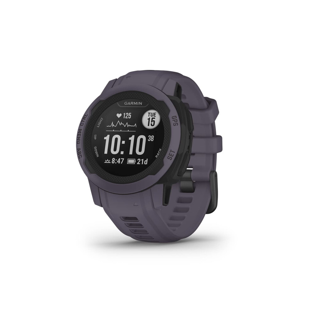 Garmin Instinct 2S  SmallerSized GPS Outdoor Watch  MultiGNSS Support  Tracback Routing  Deep Orchid