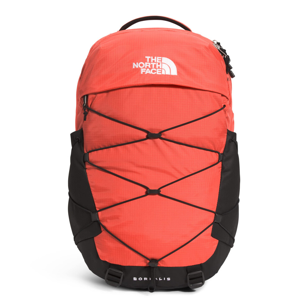 THE NORTH FACE Borealis Commuter Laptop Backpack  Retro OrangeTNF Black  One Size