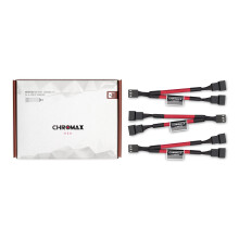 Noctua NASYC1 chromaxred 4Pin YCables Red