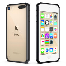 ULAK iPod Touch 7 Case iPod Touch 6  5 Case  Clear Slim Hybrid Bumper TPUScratch Resistant Hard PC BackCorner Shock Absorptio