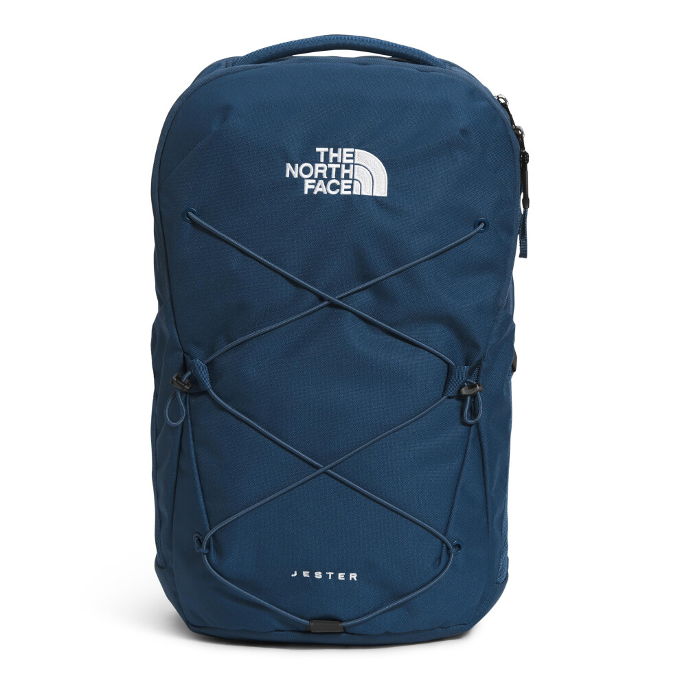 THE NORTH FACE Jester Everyday Laptop Backpack  Shady BlueTNF WhiteNPF  One Size