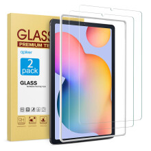 apiker 2 Pack kpernyovdo flia Samsung Galaxy Tab S6 Lite 10,4 hvelykes (2024/2022/2020) Samsung Tablet S6 Lite HD edzett veggel Alignment Frame