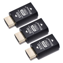 EVanlak Hdmi Edid Emulator Passthrough Eliminated Emulator Adapter 3rd Generrtion Work with Mac Thunderbolt to HDMI SwitchesExt