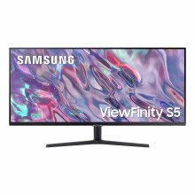 SAMSUNG 34 ViewFinity S50GC Series UltraWQHD Monitor 100Hz 5ms HDR10 AMD FreeSync Eye Care Borderless Design PIP PBP